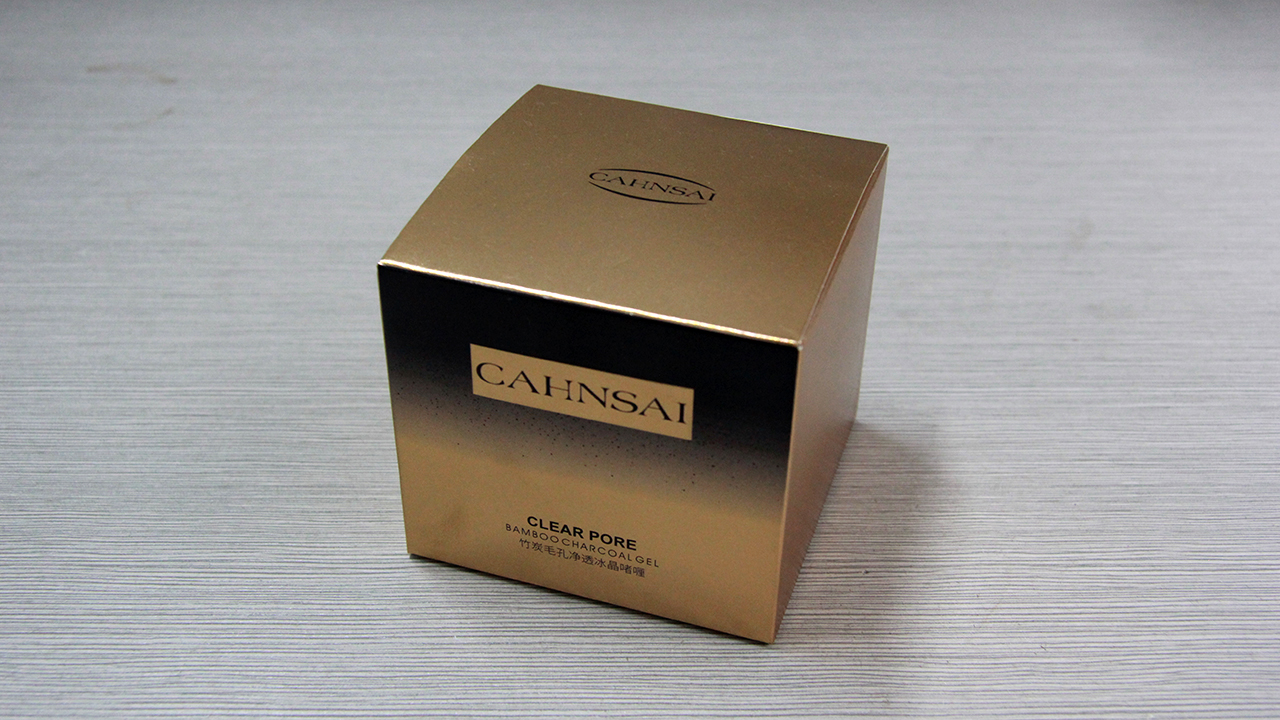 竹炭毛孔净透水晶啫喱 盒装